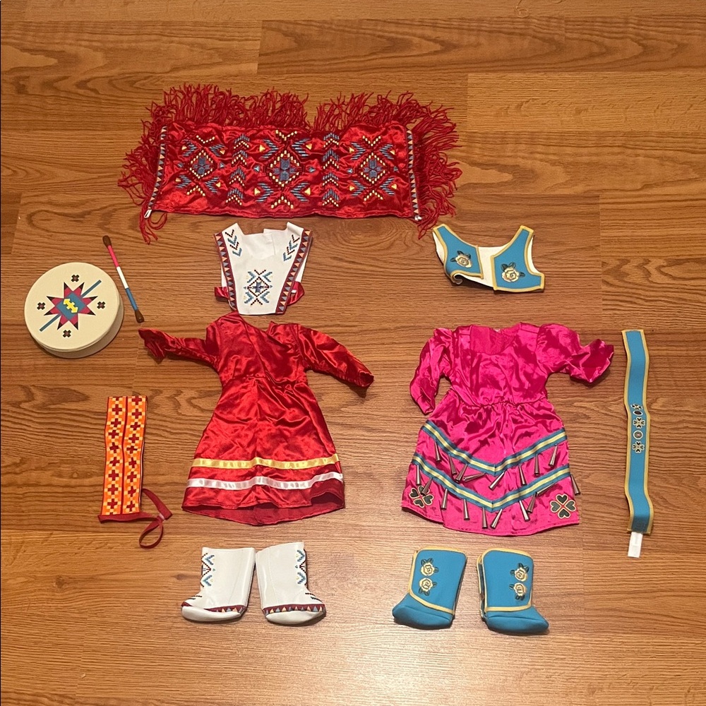 American Girl Doll Kaia Traditional Outfits